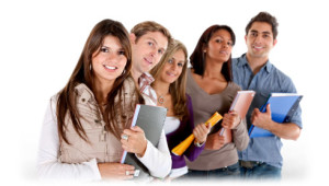 Stock image of a group of teachers